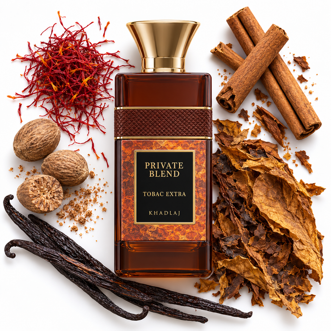 Khadlaj Private Blend Tobac Extra – Extrait de Parfum 100ml