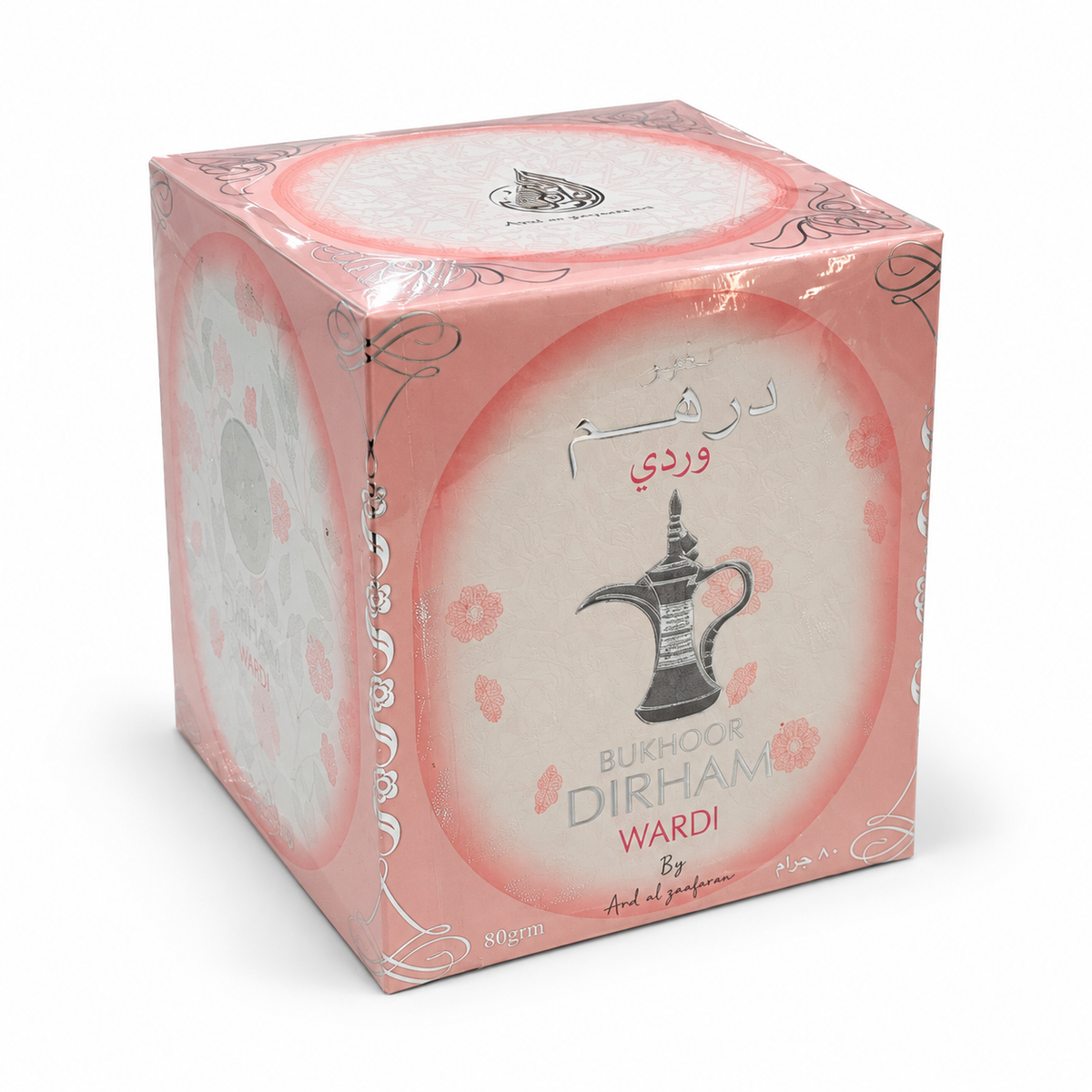 Ard Al Zaafaran Dirham Wardi – Bakhoor Incense 80g