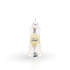 Afnan Dehn Al Oudh Abiyad perfume oil bottle and box