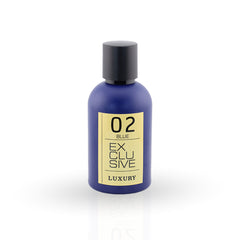 Exclusive 02 100ml by Khalis featuring a refined blend of woody, amber, and musky tones for a luxurious scent.
