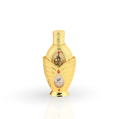 Golden Fakhr Al Jamaal bottle close-up view