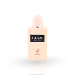 Floral Bloom eau de parfum bottle by Maison Alhambra
