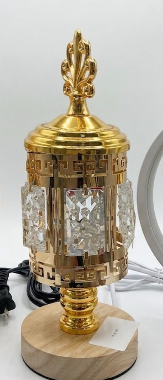Gold-tone Faceted Incense Burner