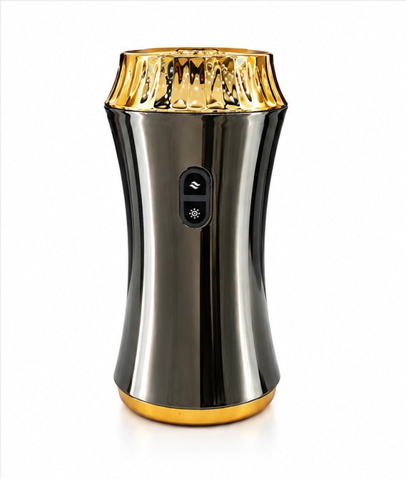 Black & Gold Electric Bakhoor Burner