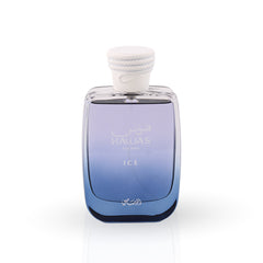 Rasasi Hawas Ice Eau de Parfum 100ml bottle and box