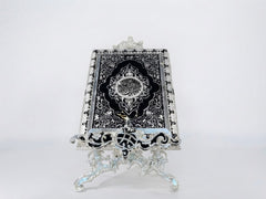Silver Quran cover
