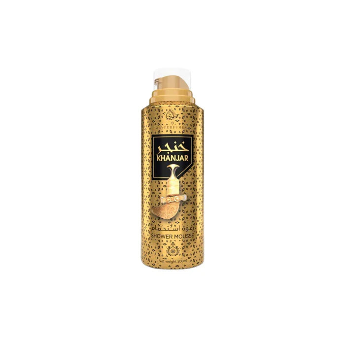 Khanjar Shower Mousse – Luxurious Foam Cleanser (200 ml)-My Store