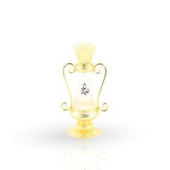 Golden Naema bottle with ornate handle design