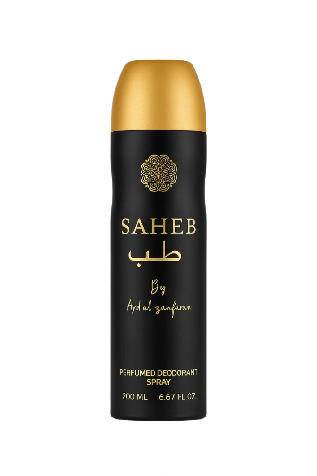 Saheb Perfumed Deodorant Spray – 200ml by Ard Al Zaafaran-My Store