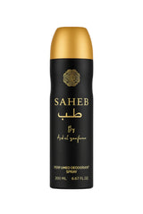 Saheb Perfumed Deodorant Spray – 200ml by Ard Al Zaafaran-My Store