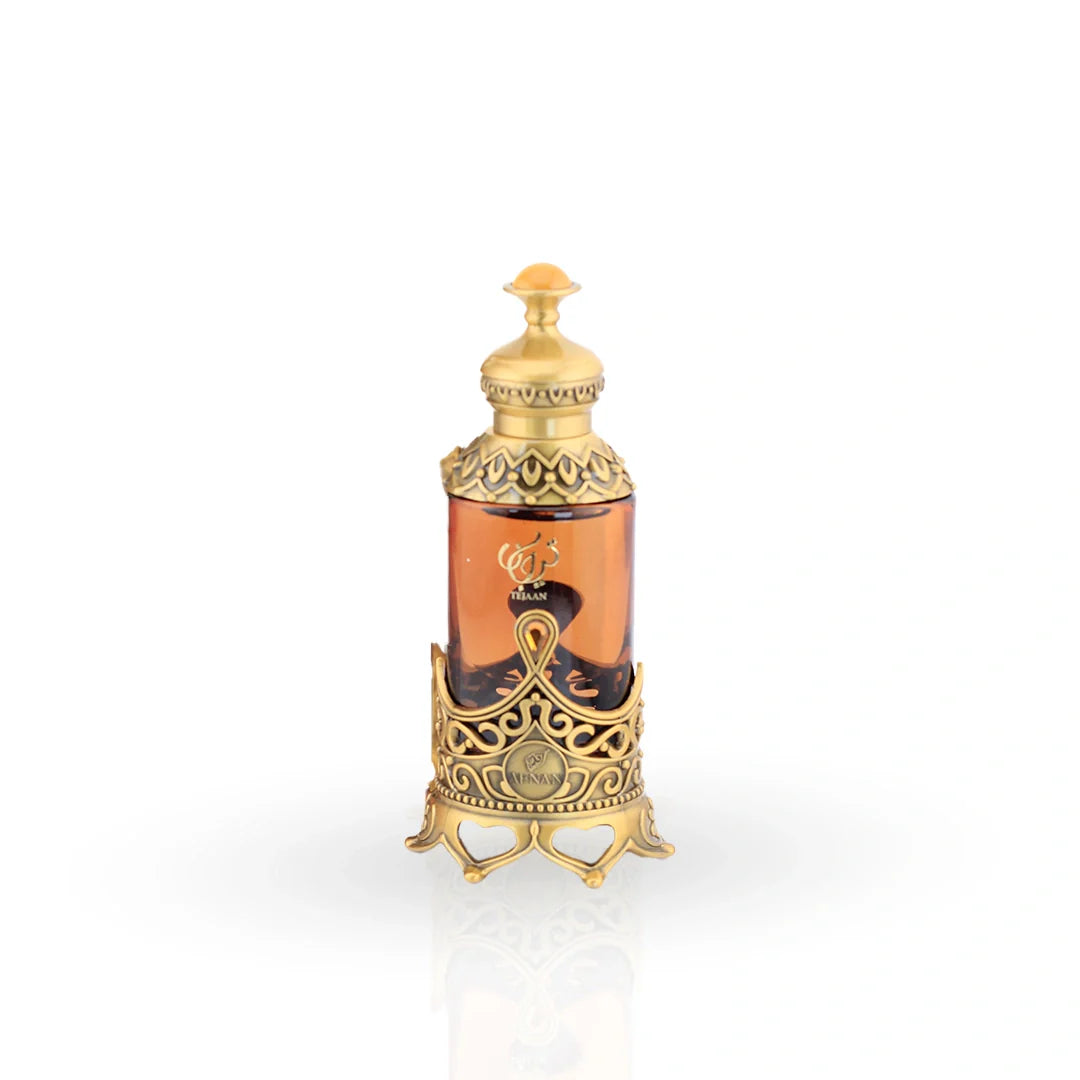 Tejaan 20ml concentrated perfume oil ornate golden bottle by Afnan