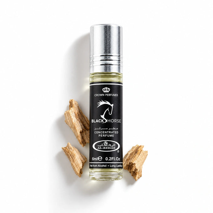 Al Rehab Black Horse – Concentrated Perfume Oil 6ml
