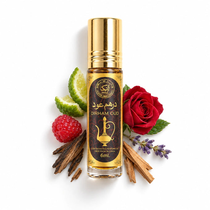 Ard Al Zaafaran Dirham Oud – Concentrated Perfume Oil 6ml