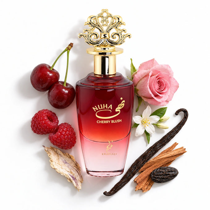Khadlaj Nuha Cherry Blush – Eau de Parfum 85ml