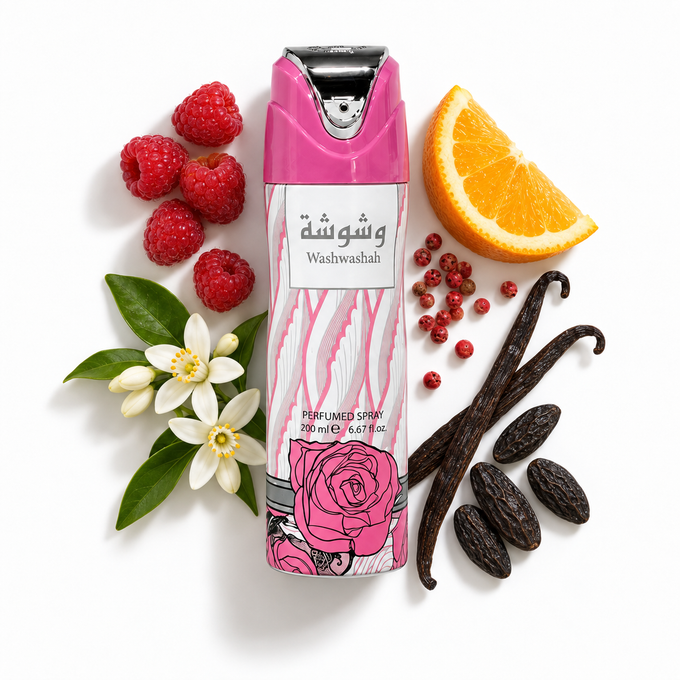 Lattafa Washwashah – Body Spray 200ml