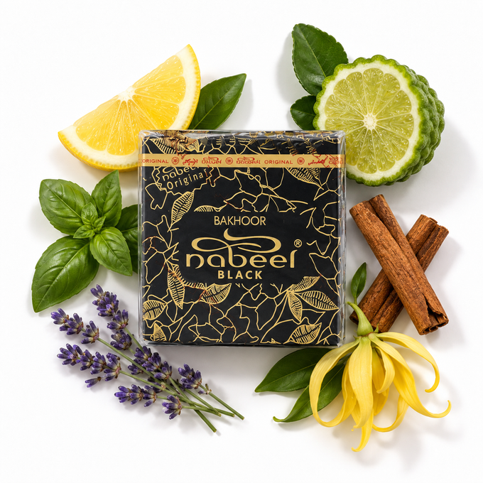 Nabeel Black – Bakhoor Incense 40g