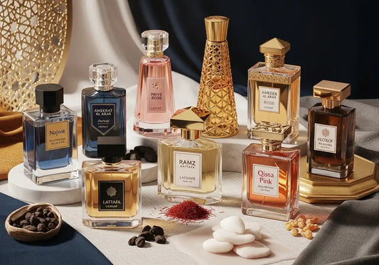 Collection of long-lasting perfume bottles that stay on all day