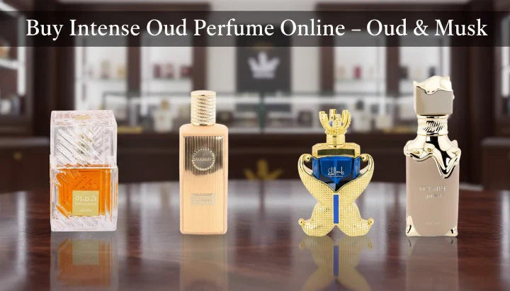 Buy Intense Oud Perfume Online – Oud & Musk