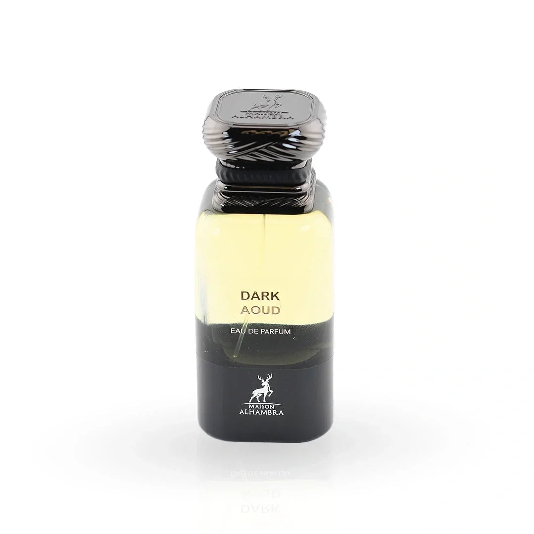 Maison Alhambra Dark Aoud Eau de Parfum 80ml bottle