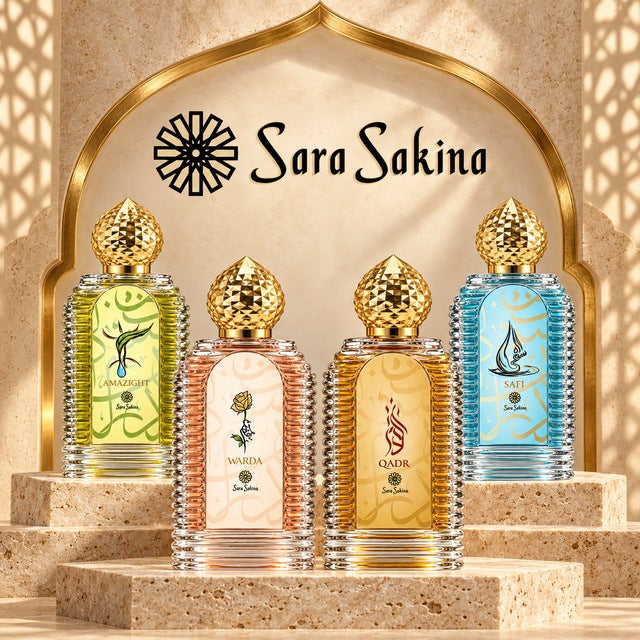 Qadr, Amazight, Safi and Warda — Sara Sakina signature fragrances