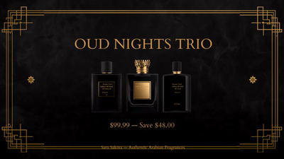 Oud Nights Trio — Intense Oud + Safeer Al Oud + Al Dirgham SE (3×100ml)