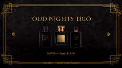Oud Nights Trio bundle - Intense Oud, Safeer Al Oud, Al Dirgham SE (real product photos)