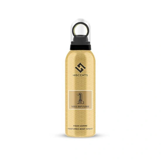 1 Millionaire Body Spray – 200ml by Hiscents-My Store