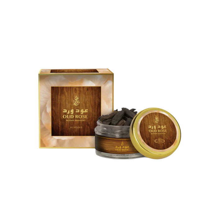 Al Rehab Oud Rose – Bakhoor 40g