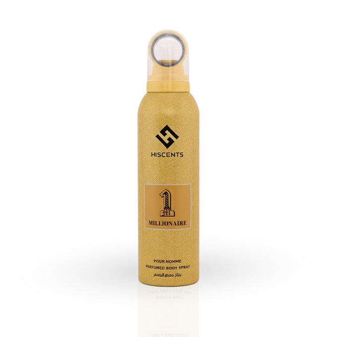 Hiscents 1 Millionaire Body Spray 200ml