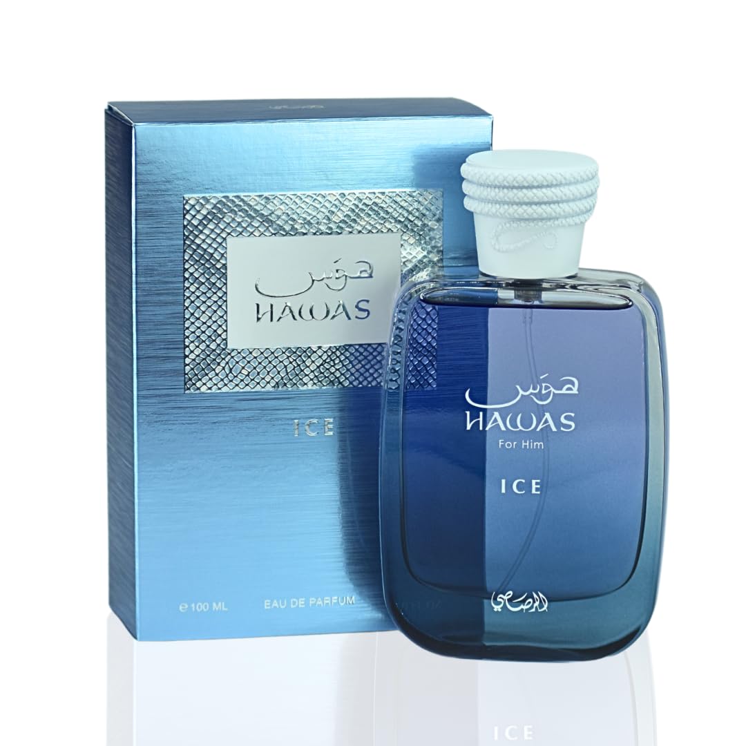 Hawas Ice Eau de Parfum – 100ml by Rasasi-My Store