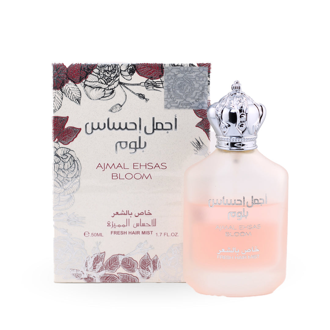 Ajmal Ehsas Bloom Fresh Hair Mist – 50ml by Ajmal Perfumes by Ajmal - Arabian Body Care