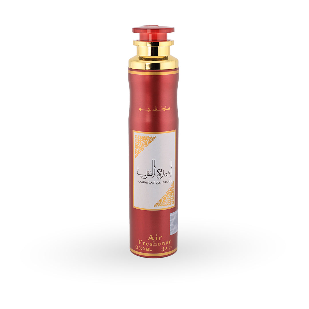 Ameerat Al Arab Red Air Freshner 300ml by Ard Al Zaafaran - Arabian Air & Room Freshener