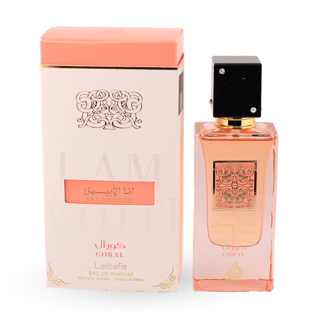 Lattafa Ana Abiyedh Coral Eau de Parfum 60ml