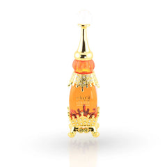 Adwaa Al Sharq 25ml concentrated perfume oil ornate golden bottle