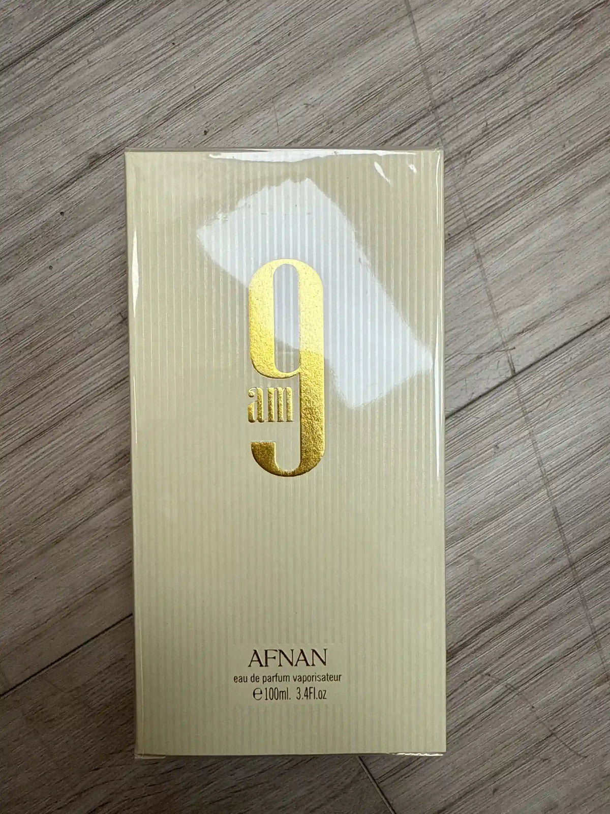 Afnan 9 AM EDP 100ml luxury fragrance bottle