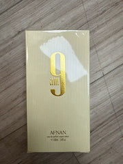 Afnan 9 AM EDP 100ml luxury fragrance bottle