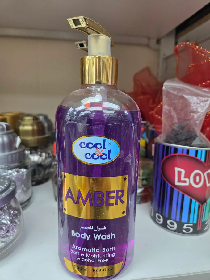 Cool & Cool Amber Body Wash 500ml