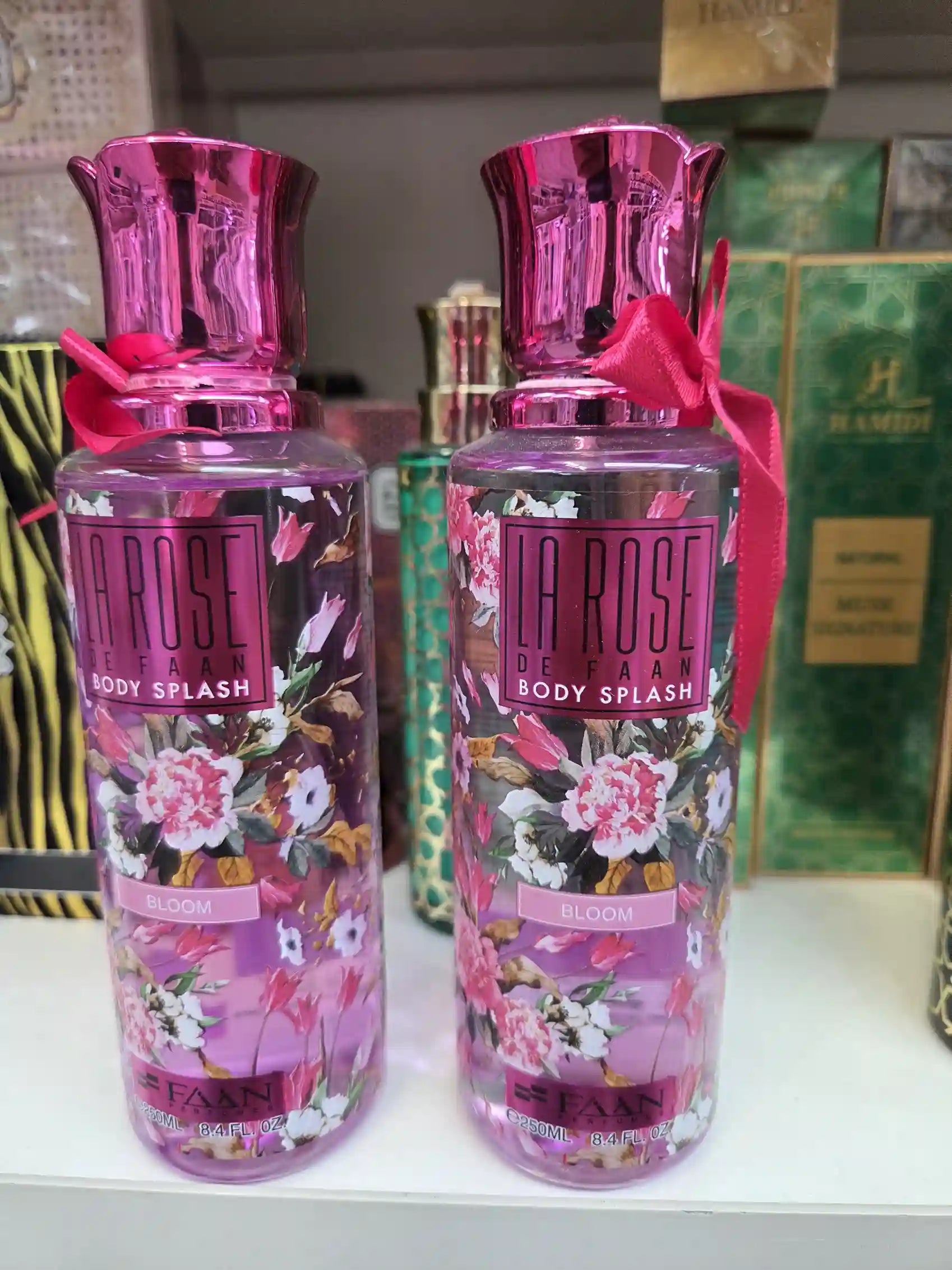Body Splash Bloom 250ml - refreshing floral body spray with delicate bloom fragrance for daily wear