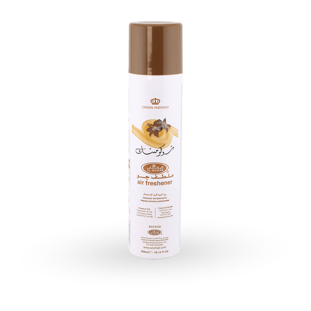 Choco Musk Perfumed Body Spray – 200ml by Al Rehab (Crown Perfumes) by Al Rehab - Arabian Body Spray