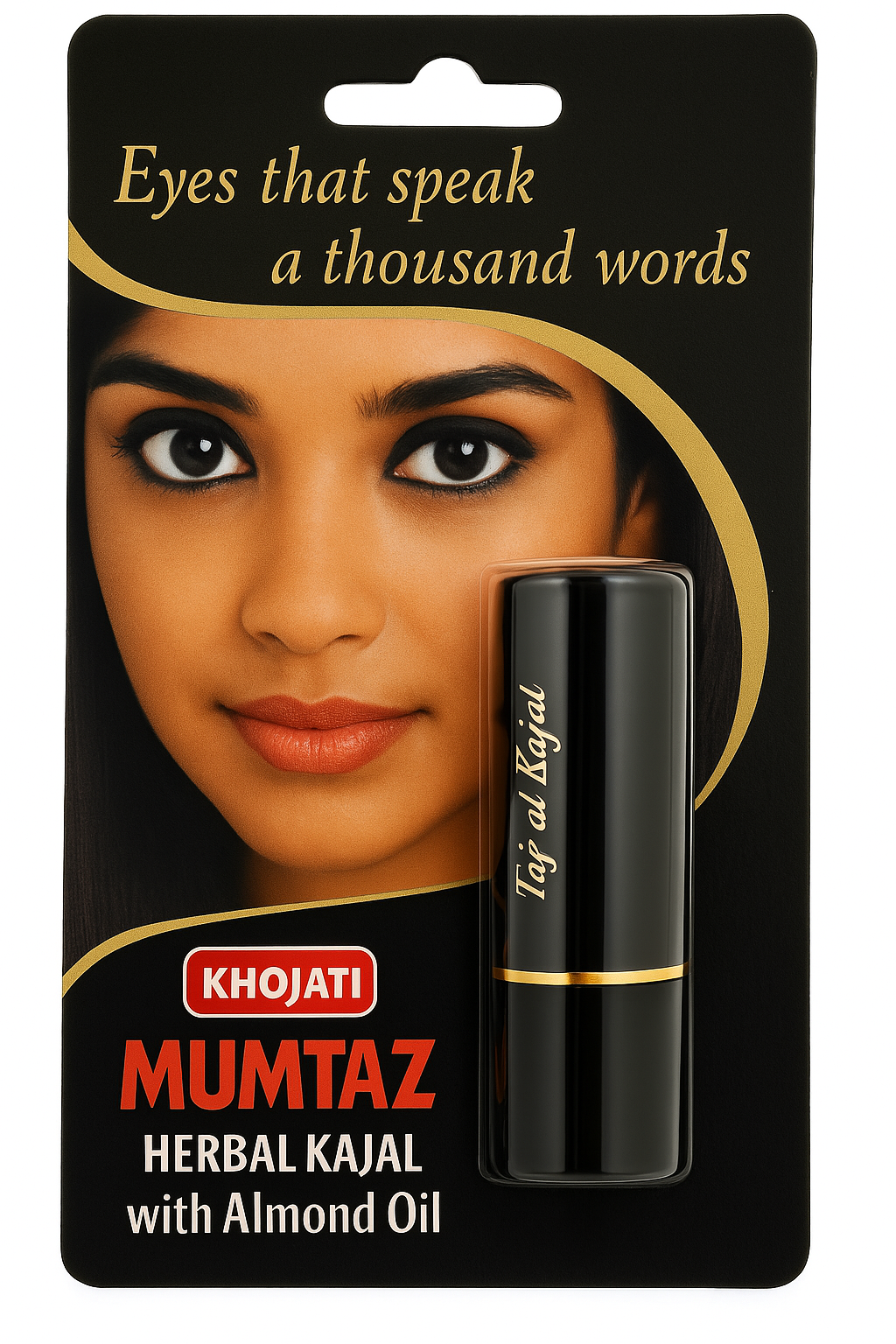 Khojati Mumtaz Herbal Kajal with Almond Oil-My Store