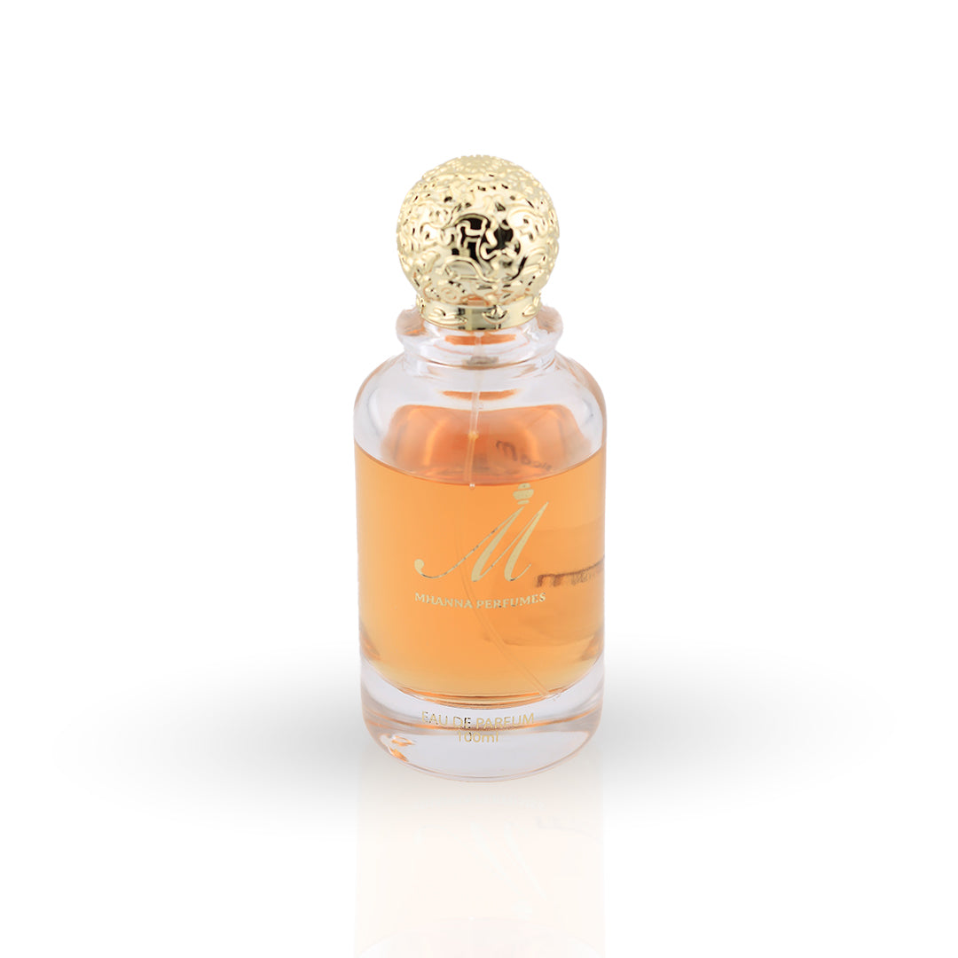 Dark Bloom 100ml by Mhanna Perfumes featuring rich floral and woody notes with an amber base for timeless sophistication.