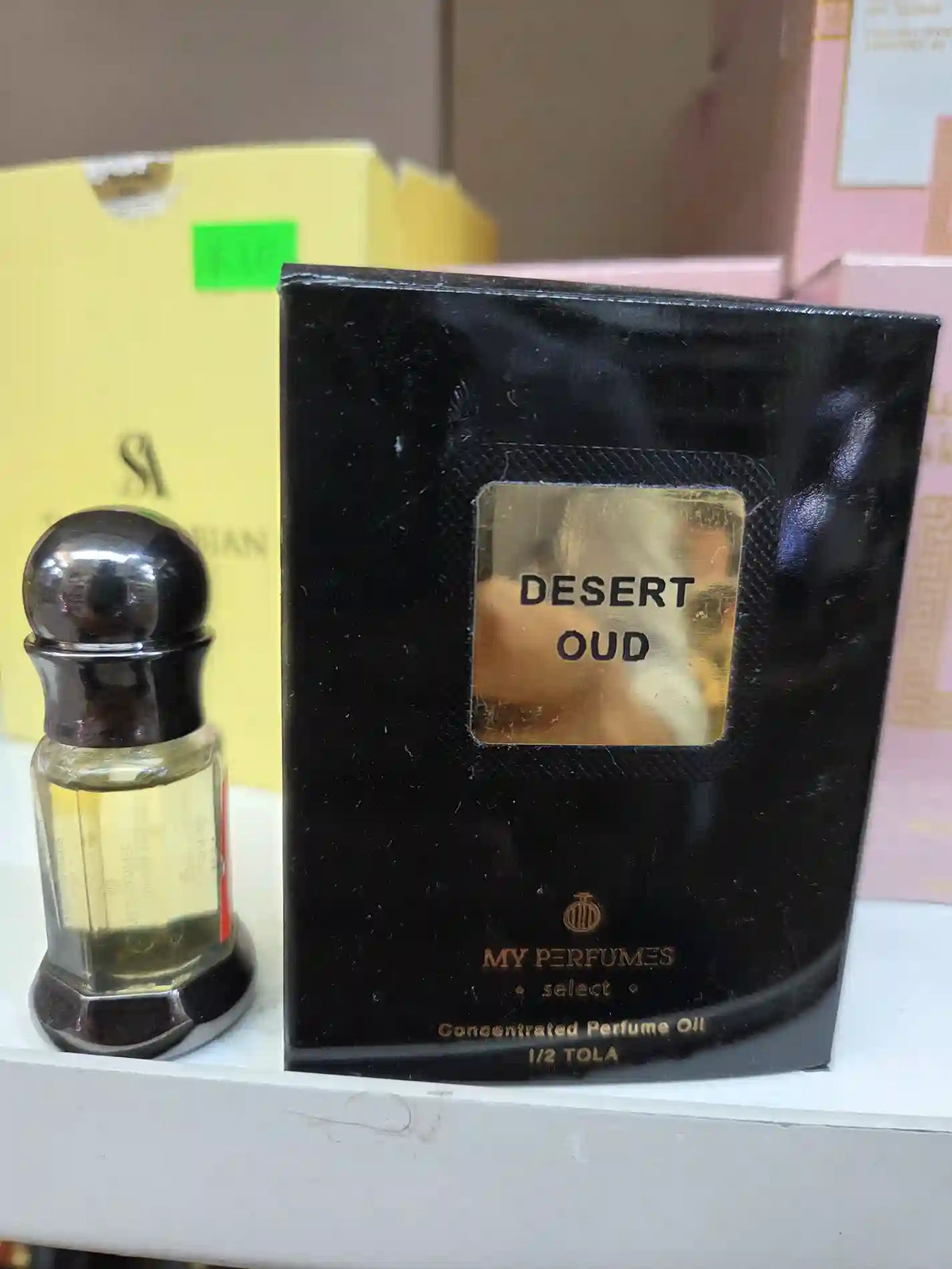 Desert Oud concentrated perfume oil bottle by My Perfumes Select