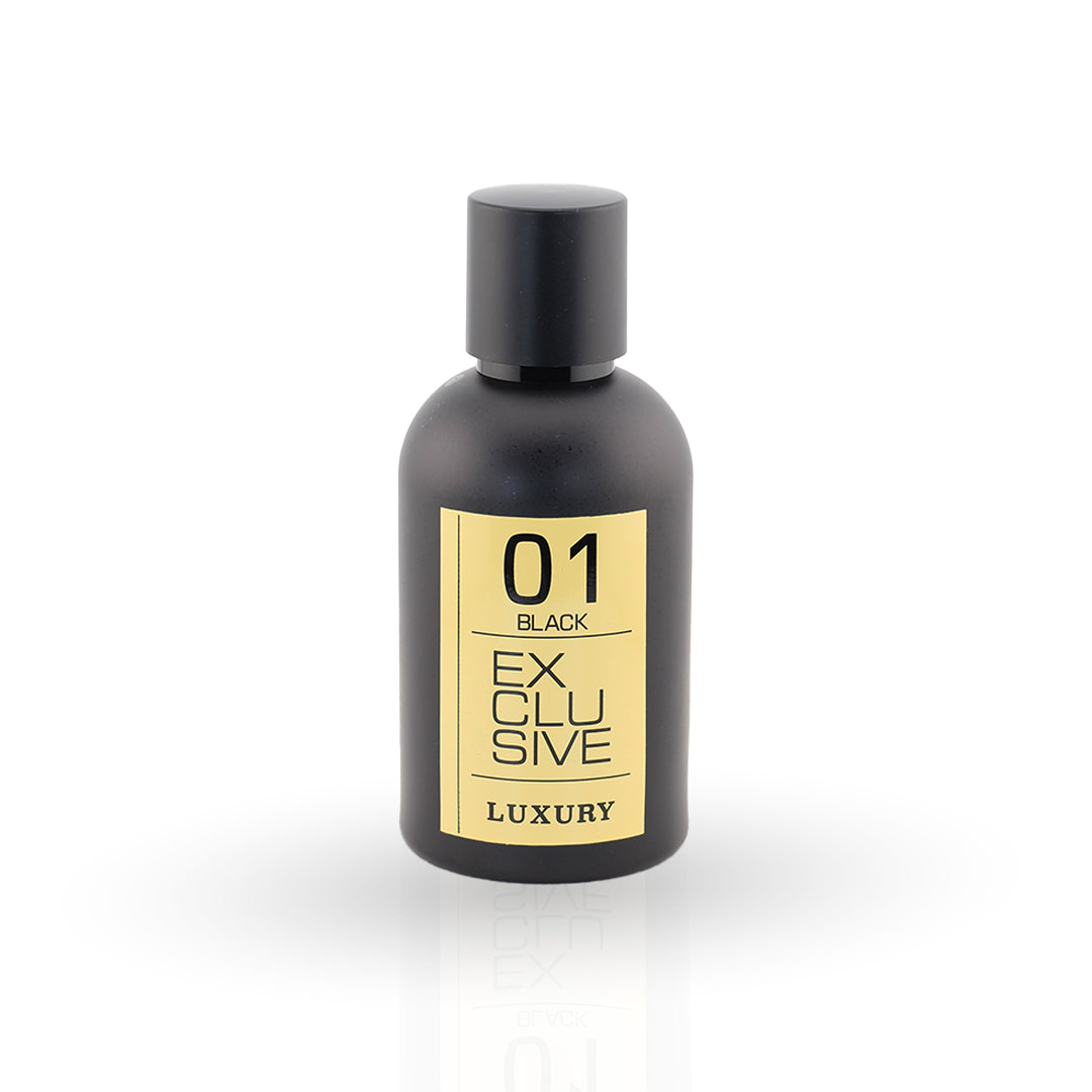 Exclusive 01 100ml by Khalis featuring deep oud, amber, and musk tones for an elegant, long-lasting Arabian scent.