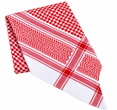 Red Arabic shimagh