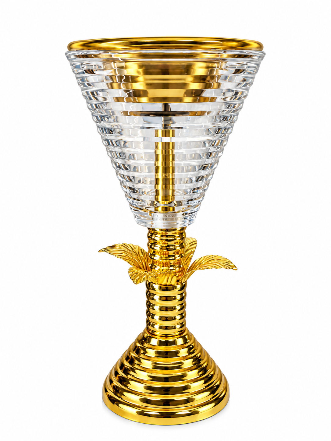 Gold-tone Stemmed Incense Burner