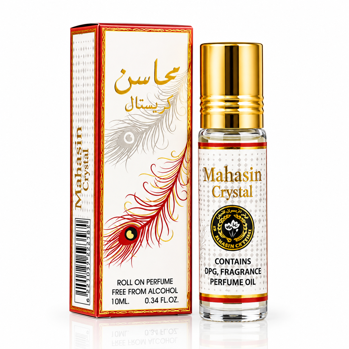 Ard Al Zaafaran Mahasin Crystal – Concentrated Perfume Oil 10ml