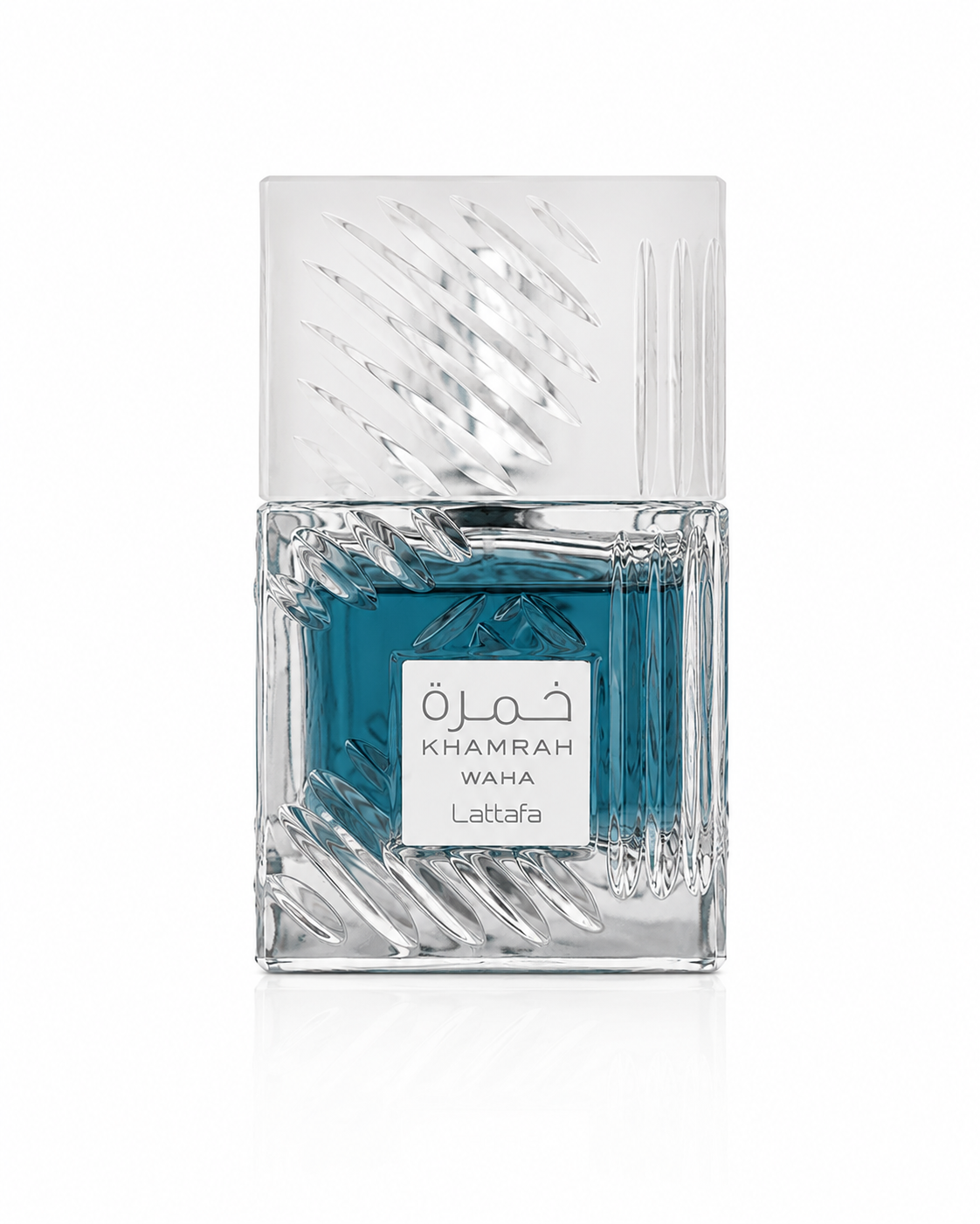 Lattafa Khamrah Waha Eau de Parfum 100ml bottle - authentic aromatic aquatic unisex fragrance at Sara Sakina