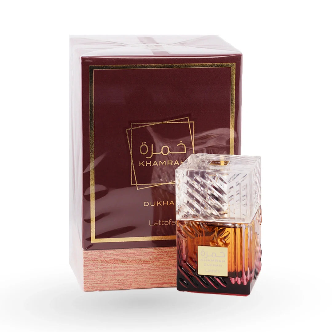 Khamrah Dukhan Lattafa Perfume 100ml by Lattafa - Arabian Eau de Parfum