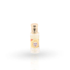 Laeqa roll-on perfume oil with colorful floral packaging