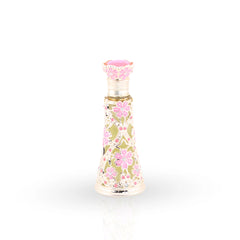 Lamsa floral perfume oil pink bottle by Naseem